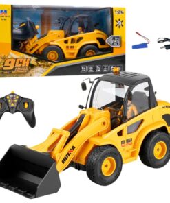 HUINA 1:24 RC krautuvas‑buldozeris