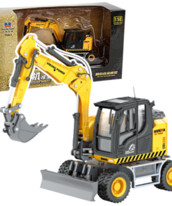HUINA 1:50 metalinis ekskavatorius‑buldozeris