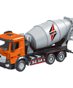 HUINA 1:50 metalinis oranžinis betono maišytuvas