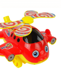 Happy Plane – stumdomas lėktuvas su varpeliu raudonas