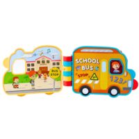 Interaktyvi edukacinė transporto knygelė