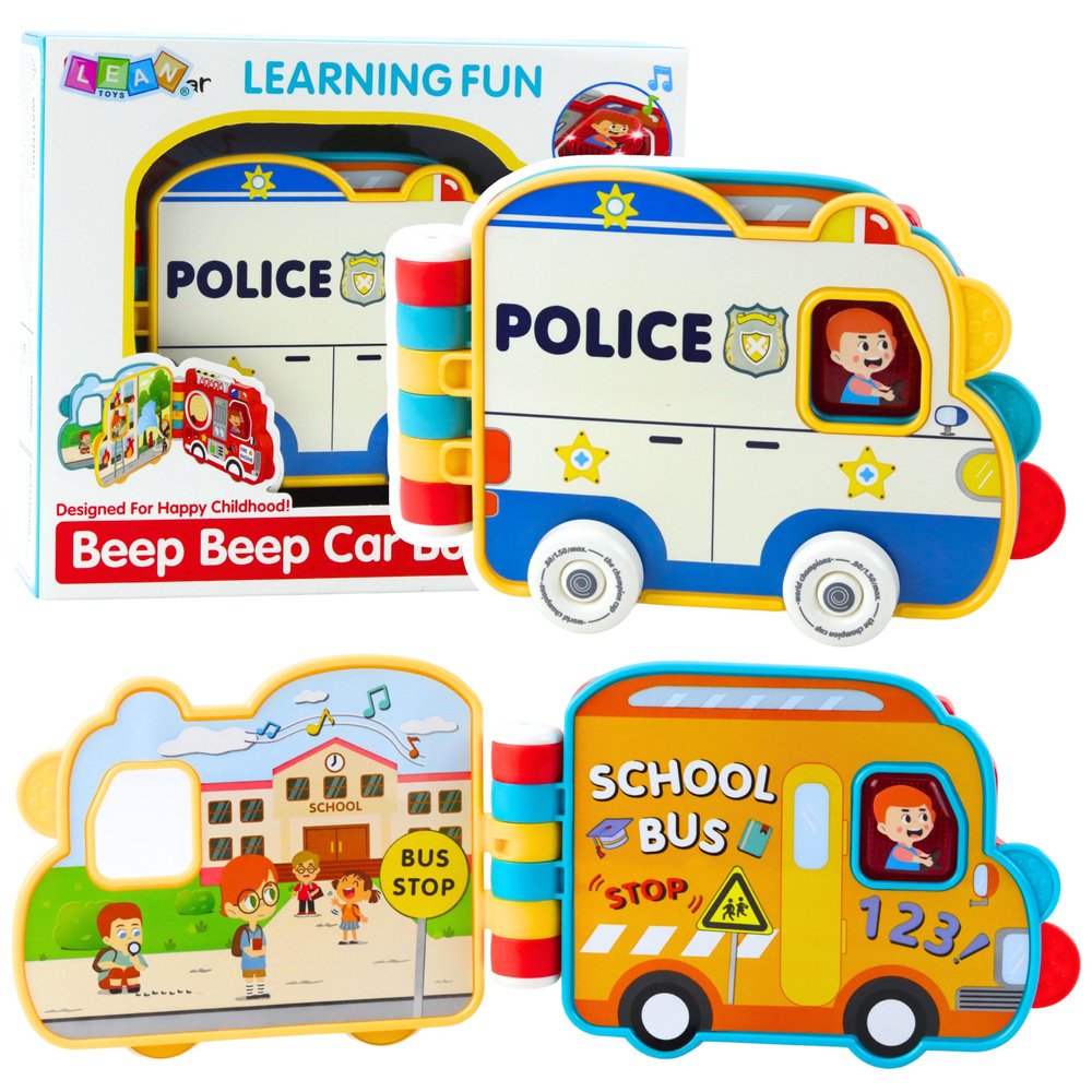 Interaktyvi edukacinė transporto knygelė Interaktyvi edukacinė transporto knygelė