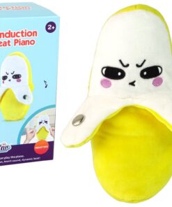 Interaktyvi muzikinė pliušinė banana vaikams