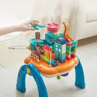 Interaktyvus 2in1 edukacinis staliukas vaikams
