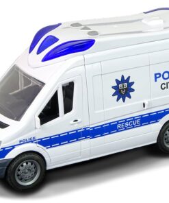 Interaktyvus policijos automobilis