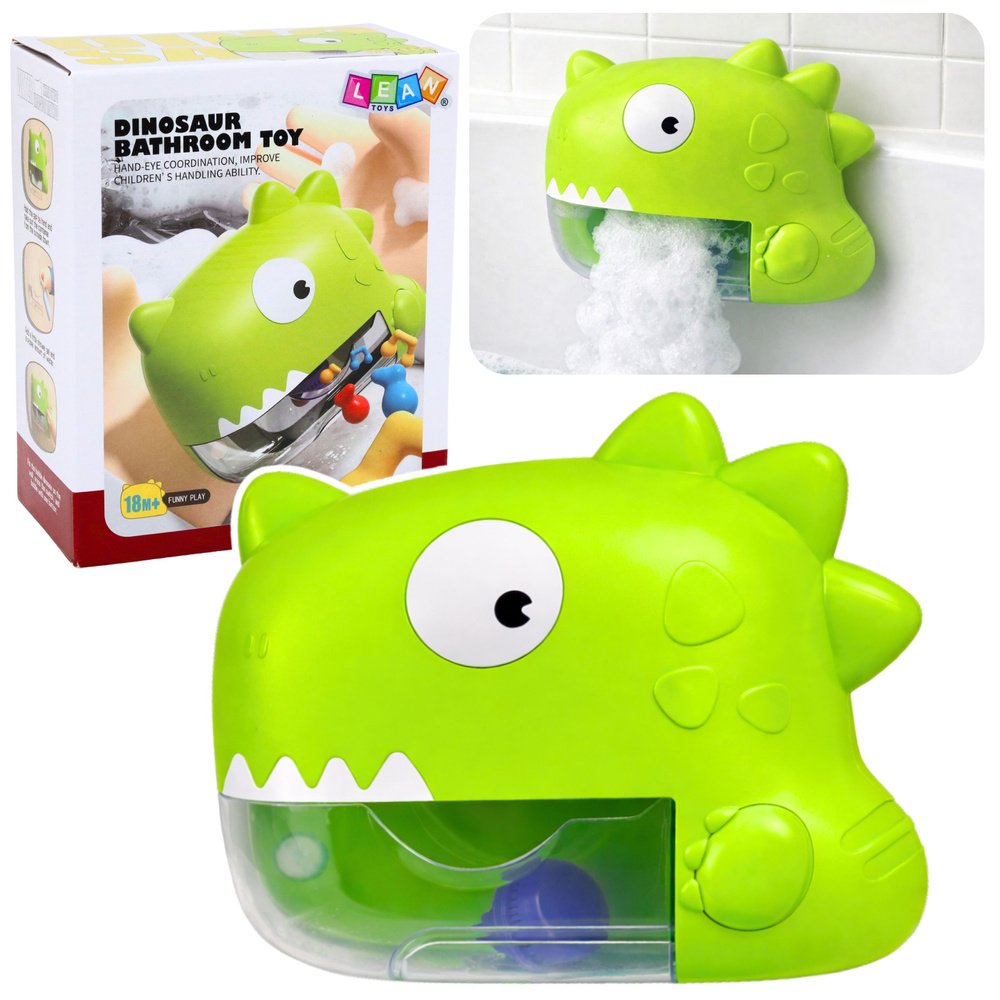 Interaktyvus vonios žaislas – žalias putų gaminantis rykliukas Interaktyvus vonios žaislas – žalias putų gaminantis rykliukas