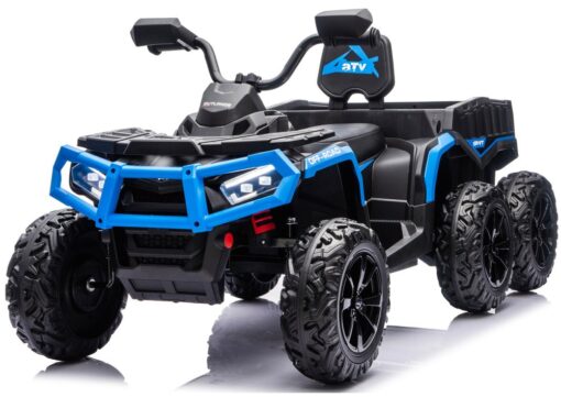 JC606 24V 4×4 vaikiškas elektrinis keturratis su priekaba