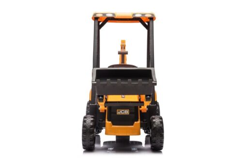 JCB vaikiškas elektrinis ekskavatorius su geltonu kaušu – BDM-0960A