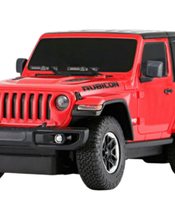 JEEP Wrangler JL Rubicon RC 1:24 – Raudonas bekelės automobilis