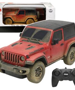 Jeep Wrangler Rubicon Muddy RASTAR 1:24 RC bekelės automobilis