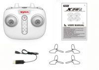 Juodas rc dronas x26 syma