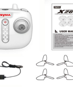 Juodas rc dronas x26 syma