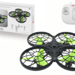 Juodas rc dronas x26 syma
