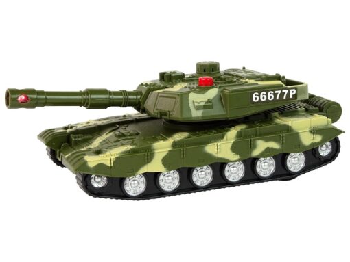 Karinis tankas su šviesomis ir garsais