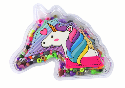 Karoliukų rinkinys apyrankėms vienaragis