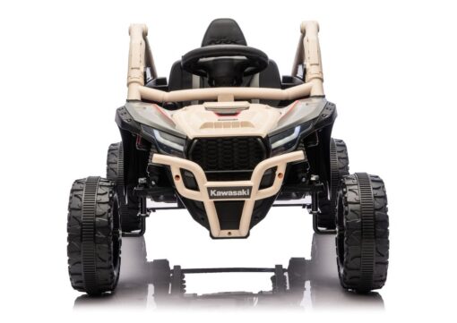 Kawasaki JS330 24V elektromobilis vaikams – juodai smėlinis modelis