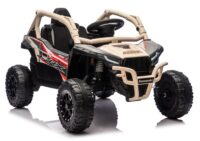 Kawasaki JS330 24V elektromobilis vaikams – juodai smėlinis modelis