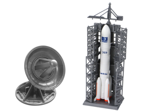 Kosminė misija raketos rinkinys 5 vnt