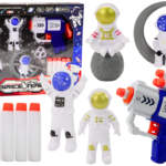 Kosmoso šaudymo rinkinys su astronautais