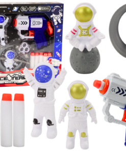 Kosmoso šaudymo rinkinys su astronautais