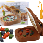 Krokodilo žvejybos magnetinis žaidimas