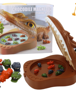 Krokodilo žvejybos magnetinis žaidimas