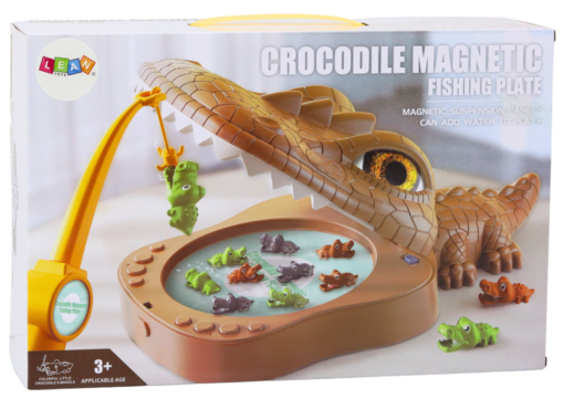 Krokodilo žvejybos magnetinis žaidimas