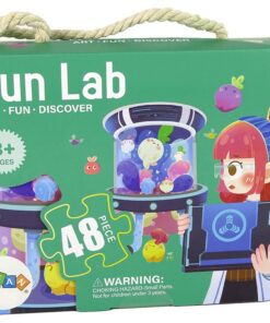 Laboratorijos dėlionė vaikams 48 dalių
