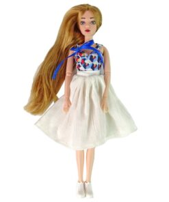 Lėlė emilija su kačiuku 30cm