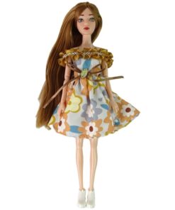 Lėlė emilija su skrybėlaite 30cm