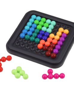 Loginis galvosūkis „IQ Puzzle“ su spalvotais kamuoliukais
