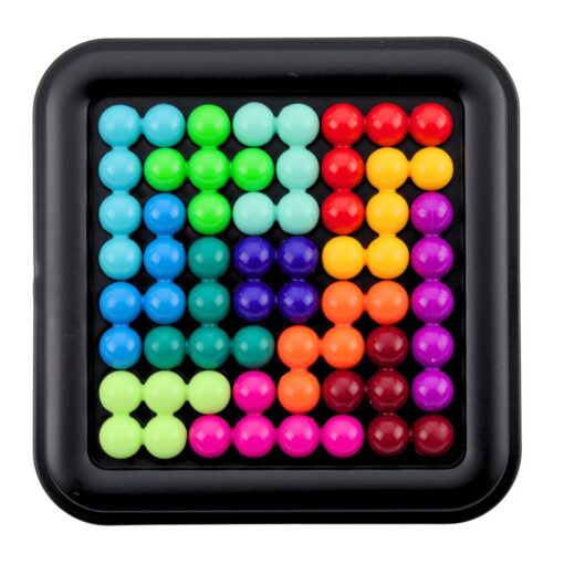Loginis galvosūkis „IQ Puzzle“ su spalvotais kamuoliukais