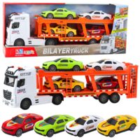 Lora sunkvežimis – vilkiko rinkinys su 4 automobiliais