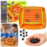 Magnetinis strateginis žaidimas su rutuliukais