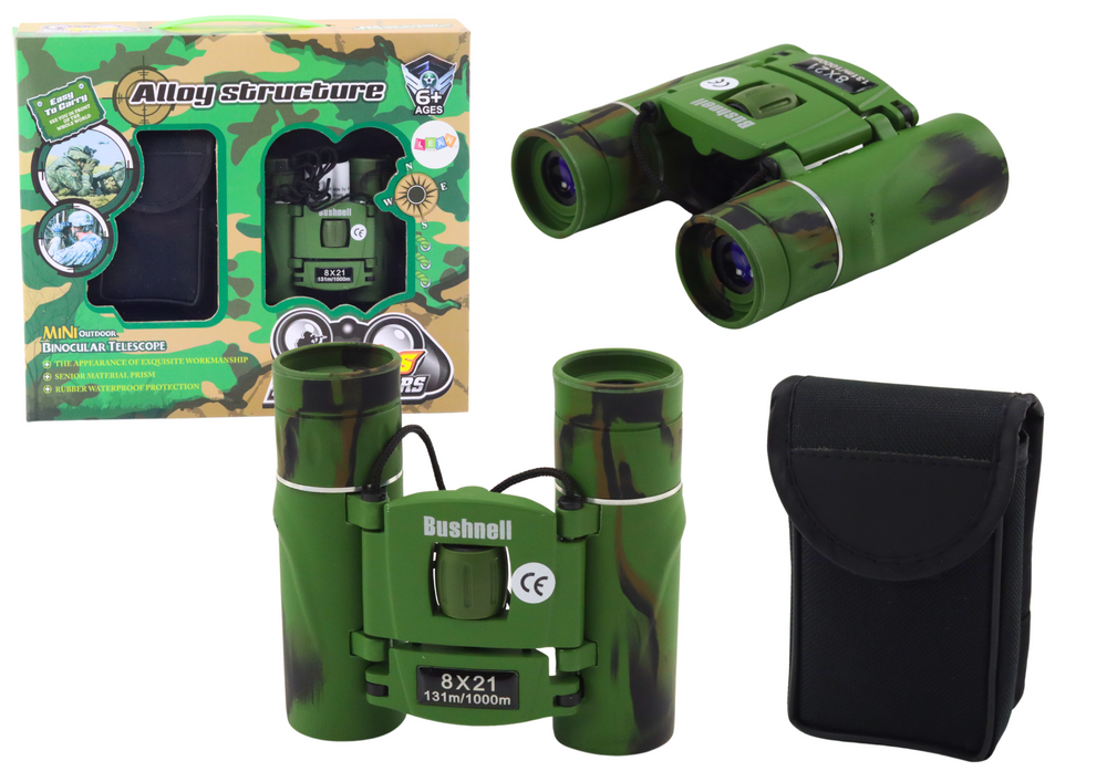 Mažas žiūronų rinkinys su dėklu – 12x priartinimas Mažas žiūronų rinkinys su dėklu – 12x priartinimas