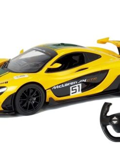 McLaren P1 GTR RASTAR 1:14 – geltonas nuotolinio valdymo automobilis (2.4G)