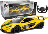 McLaren P1 GTR RASTAR 1:14 – geltonas nuotolinio valdymo automobilis (2.4G)