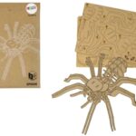 Medinė 3D voro dėlionė 31 elementas