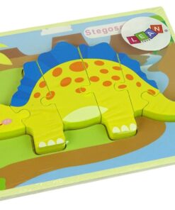 Medinė dėlionė „Dinozauras“