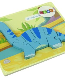 Medinė dėlionė „Dinozauras“