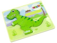 Medinė dėlionė „Dinozauras“