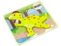 Medinė dėlionė „Dinozauras“