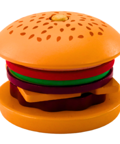 Medinis hamburgerio rinkinys su receptais