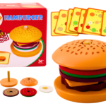 Medinis hamburgerio rinkinys su receptais