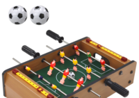 Medinis mini futbolo stalas 36cm