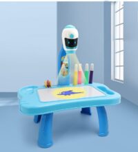Mėlynas 2in1 robotas projektorius