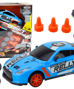 Mėlynas R/C sportinis automobilis 1:24