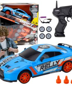 Mėlynas R/C sportinis automobilis 1:24