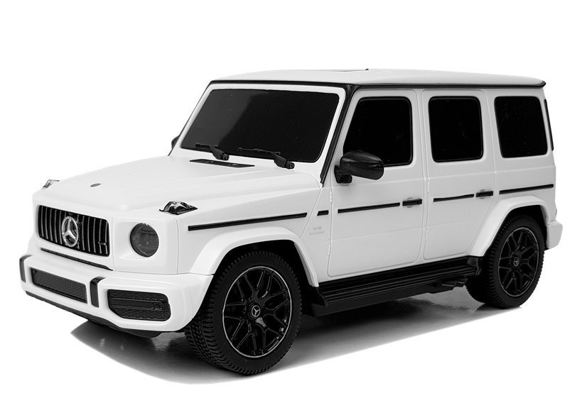 Mercedes AMG G63 1:24 &ndash; valge puldiga auto