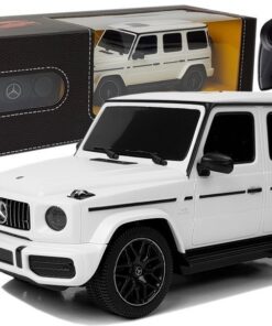 Mercedes AMG G63 1:24 – baltas nuotolinio valdymo automobilis